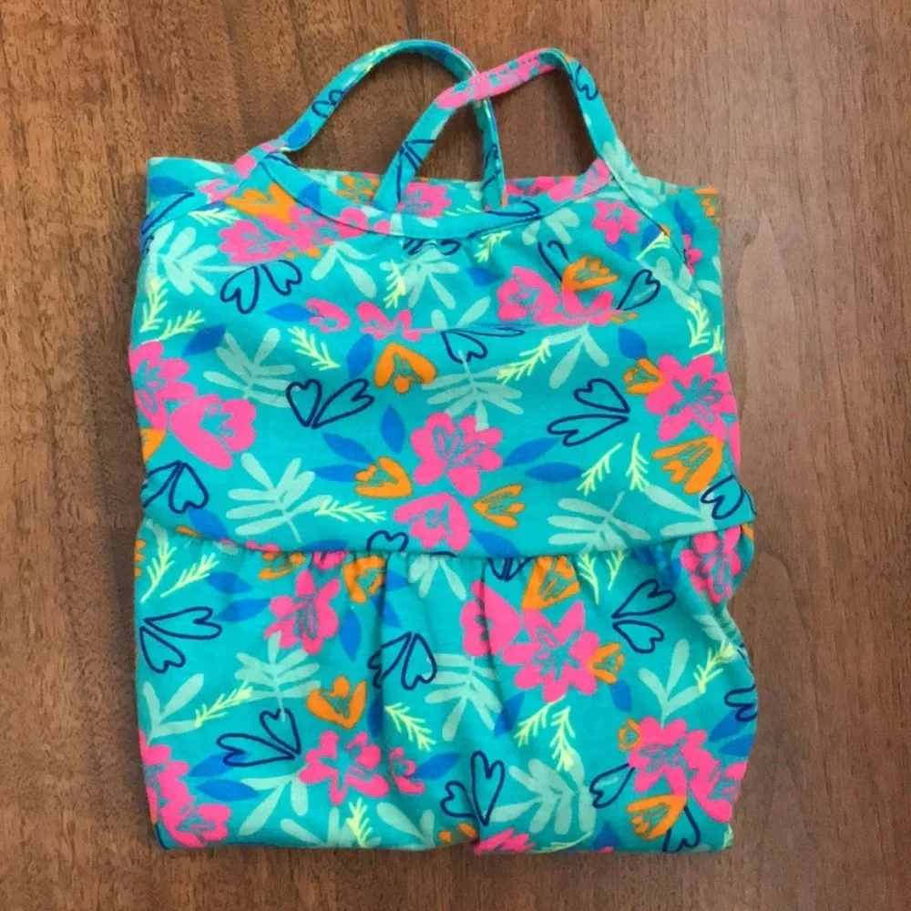 3/$20 Cat & Jack Bright Floral Print Fabric Dress